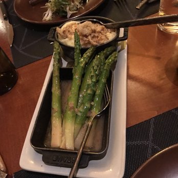 Westbank Grill - Asparagus and mashed potatoes - New American Near Me - Jackson, Wyoming Westbank Grill - Asparagus and mashed potatoes - New American Near Me - Jackson, Wyoming