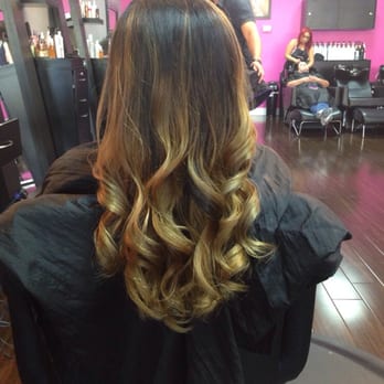 3Sixty Salon - Golden blonde balayage/ombre highlights - Hair Salons Near Me - Fremont, California