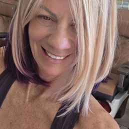 Haircut and color