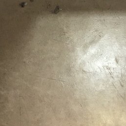 Dirty floor