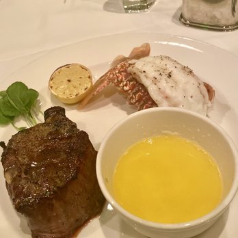 The Capital Grille - Filet with South African lobster tail. - Steakhouses Near Me - Austin, Texas The Capital Grille - Filet with South African lobster tail. - Steakhouses Near Me - Austin, Texas