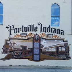 Fortville Indiana Mural - Fortville Indiana by Mike McEvers (2016)