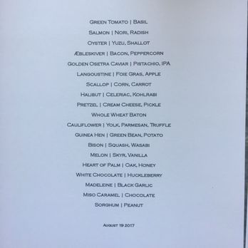 Atera - Menu - New American Near Me - New York, New York Atera - Menu - New American Near Me - New York, New York
