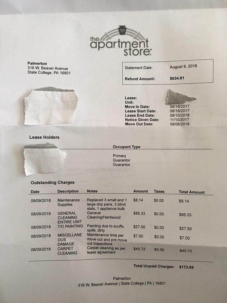 PALMERTON APARTMENTS Updated September 2024 316 W Beaver Ave, State