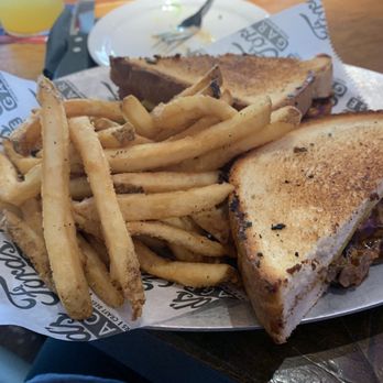 Ford's Garage Estero - Brisket grilled cheese. - Bars Near Me - Estero, Florida