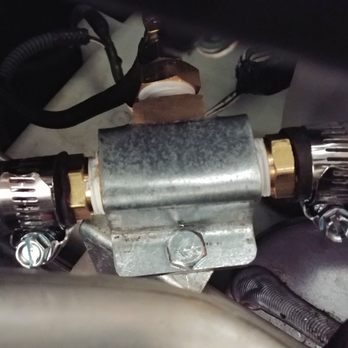 JSP Auto Audio - Fabricated bracket to support brass T and sending unit for a water temp. gauge install. - Car Stereo Installation Near Me - Pearl City, Hawaii