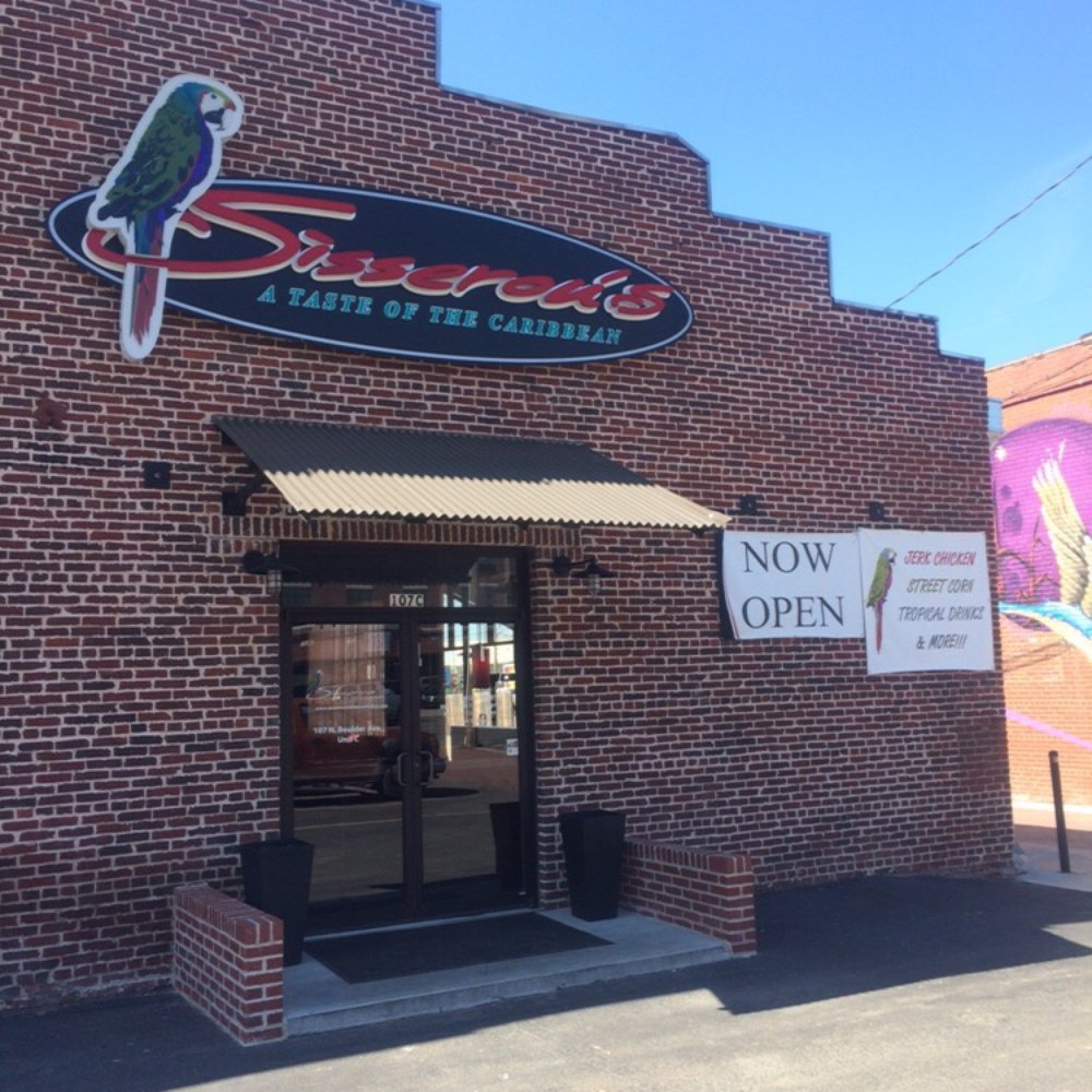 Sisserou's Caribbean Restaurant & Catering - Front of restaurant - Caribbean Near Me - Tulsa, Oklahoma Sisserou's Caribbean Restaurant & Catering - Front of restaurant - Caribbean Near Me - Tulsa, Oklahoma