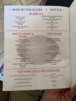 Menu photo 2 Giorgio's Houston, TX