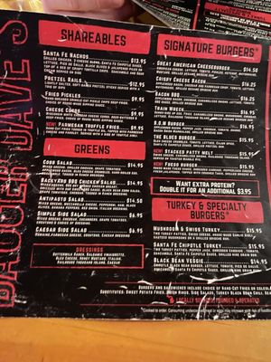 Menu photo 3 Bagger Dave's Birch Run, MI Menu photo 3 Bagger Dave's Birch Run, MI