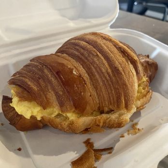 The Crumb Factory - Egg and cheese croissant - Bakeries Near Me - Dunedin, Florida