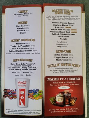 Menu photo 5 Firehouse Subs Pembroke Pines, FL Menu photo 5 Firehouse Subs Pembroke Pines, FL