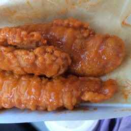 Yummy buffalo chicken strips
