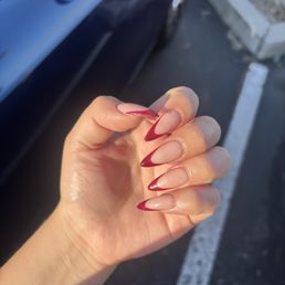 Gel X Full Set with French tip Gel X Full Set with French tip