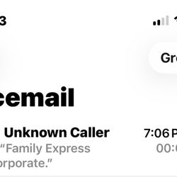 Family Express - Harassing Phone Calls From Family Express Employee