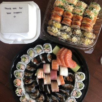 IKKAI Restaurant - Our complete order with hot, cold and thank you cheesecake - Japanese Near Me - Naperville, Illinois IKKAI Restaurant - Our complete order with hot, cold and thank you cheesecake - Japanese Near Me - Naperville, Illinois