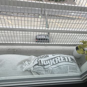 Altitude Apartments - Bags of concrete left in my balcony for 5 months - Apartments Near Me - Los Angeles, California
