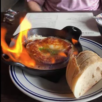 Flour & Barrel - baked provolone - Tapas/Small Plates Near Me - Raleigh, North Carolina