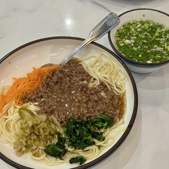 Noodle St - Noodles with Minced Beef Sauce - Noodles Near Me - Arcadia, California