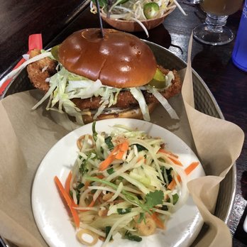Wild Ginger - Chicken Katsu banh mi - Asian Fusion Near Me - Asheville, North Carolina Wild Ginger - Chicken Katsu banh mi - Asian Fusion Near Me - Asheville, North Carolina