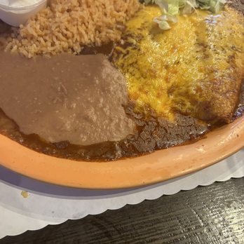 La Hacienda - Cheese enchiladas - Mexican Near Me - South Jordan, Utah
