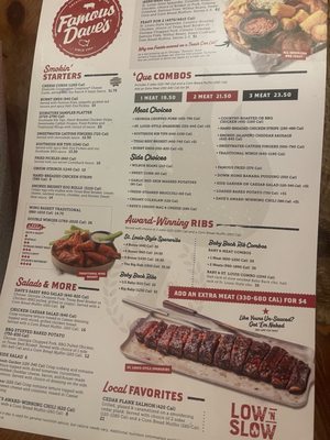 Menu photo 3 Famous Dave's Bar-B-Que West Des Moines, IA