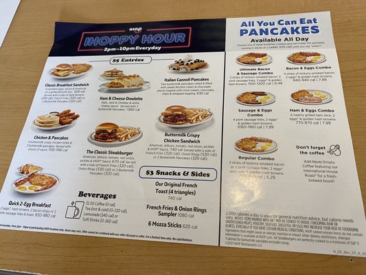Menu photo 5 IHOP Las Vegas, NV Menu photo 5 IHOP Las Vegas, NV