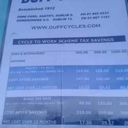 Duff Discount Cycles