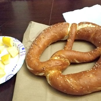 Hess Bakery & Deli - Did I mention they have BIGGER than dinner-plate size pretzels there???  OH MY - Bakeries Near Me - Lakewood, Washington