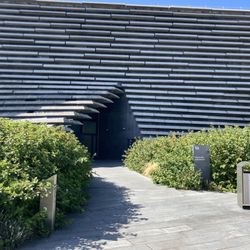 V&A Dundee - Side of the V&A, staff entrance