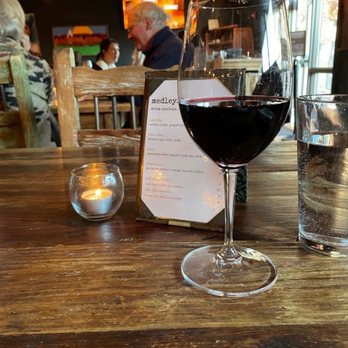 Medley - Happy hour wine and nothing left of dessert! - New American Near Me - El Prado, New Mexico