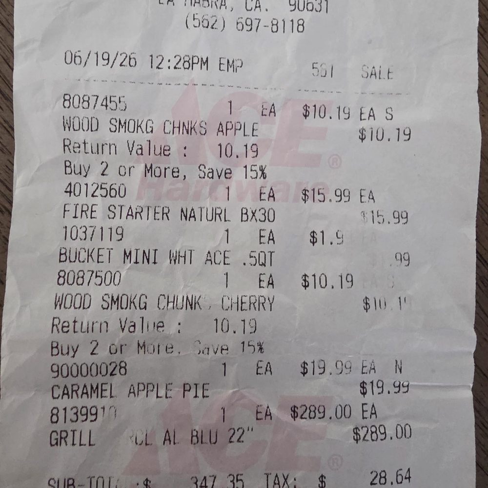Cannings Ace Hardware - 8139910 not on the box and if its special edition then give me the other half.... - Hardware Stores Near Me - La Habra, California