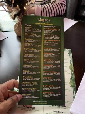 Menu photo 2 Mojitos Restaurant Bar Jackson Heights, NY