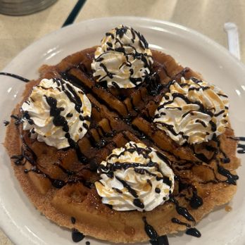 The Big Biscuit - LOVE  the new Churro Waffles  staff was amazing. Will be back! - Breakfast & Brunch Near Me - Tulsa, Oklahoma