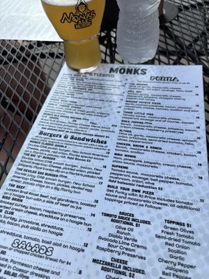 Menu photo 1 Monk's Ale House Sioux Falls, SD Menu photo 1 Monk's Ale House Sioux Falls, SD
