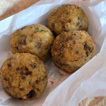 Ricobene's - beef arancini - Italian Near Me - Chicago, Illinois Ricobene's - beef arancini - Italian Near Me - Chicago, Illinois