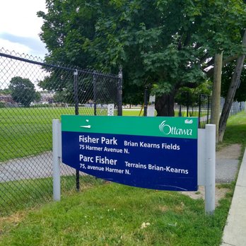 Fisher Park - Signage. Harmer Ave entrance. - Parks Near Me - Ottawa, Ontario Fisher Park - Signage. Harmer Ave entrance. - Parks Near Me - Ottawa, Ontario