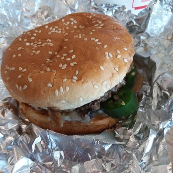 Five Guys - Standard burger with some fancy toppings. Mouth party. - Burgers Near Me - Meriden, Connecticut