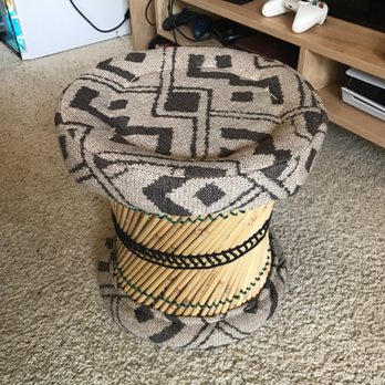 Rodriguez Upholstery - A bamboo stool - Furniture Reupholstery Near Me - Los Angeles, California