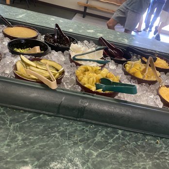Bg's Catch - Salad bar get the green tomato relish - Seafood Near Me - Kingston, Oklahoma