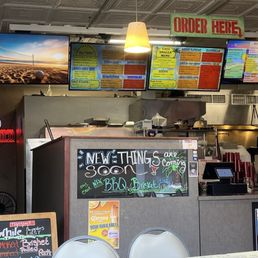 Menu/ order area Menu/ order area