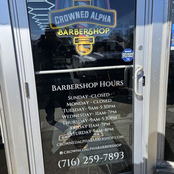 Crowned Alpha Barbershop - Barbers Near Me - Buffalo, New York