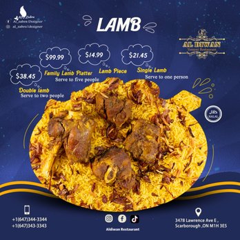 Aldiwan Restaurant - Lamb - Middle Eastern Near Me - Scarborough, Ontario Aldiwan Restaurant - Lamb - Middle Eastern Near Me - Scarborough, Ontario