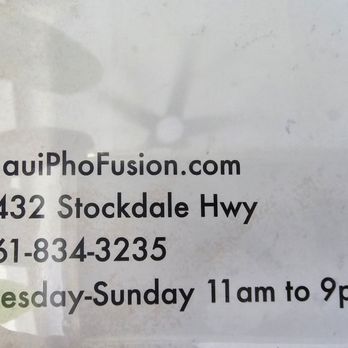 Maui Pho - Asian Fusion Near Me - Bakersfield, California Maui Pho - Asian Fusion Near Me - Bakersfield, California