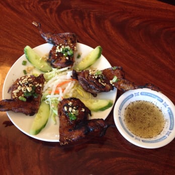 Pho Viet - BBQ Quail (2): absolutely amazing. Special, may be limited. - Vietnamese Near Me - San Rafael, California Pho Viet - BBQ Quail (2): absolutely amazing. Special, may be limited. - Vietnamese Near Me - San Rafael, California