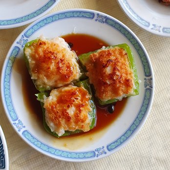 Hang Ah Dim Sum - Shrimp stuffed bell pepper - Dim Sum Near Me - Santa Rosa, California Hang Ah Dim Sum - Shrimp stuffed bell pepper - Dim Sum Near Me - Santa Rosa, California