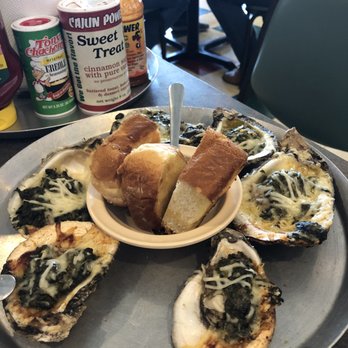 Shucks - Oysters Rockefeller - Cajun/Creole Near Me - Abbeville, Louisiana