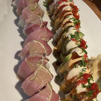 Sushi Inc - Corona (left) and ring of fire (right) - Sushi Bars Near Me - St. Petersburg, Florida