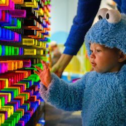 Santa Fe Children's Museum - Litezilla Lite Brite