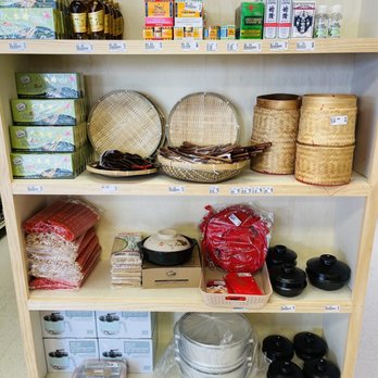 Silk Road Market - Bottom right - those are earthenware used in Korean cooking - Specialty Food Near Me - Richmond Hill, Georgia