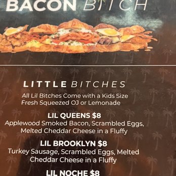 Bacon Bitch - Sandwiches Near Me - Miami Beach, Florida